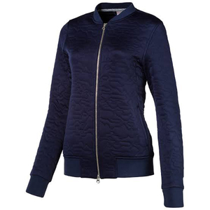 Blouson aviateur universitaire sublimé avec logo personnalisé pour femmes pour adultes - Product Image 3