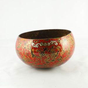 การออกแบบที่ไม่ซ้ำกันของกะลามะพร้าวชามเคลือบพิเศษกะลามะพร้าว - Product Image 6