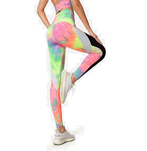 Custom Logo High Waist Women's Yoga <b>Pants</b> <b>Mesh</b> Workout Jogger Running Gym Leggings Sets Scrunch Butt Fitness Tights For Women - Product Image 3