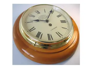 Clocks, Metal And Wood Hanging Clock, Wall Clock