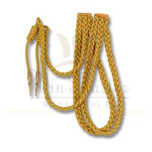 Aiguillette-cordón de hombro para uniforme de ceremonia, cordón trenzado para hombro - Product Image 6