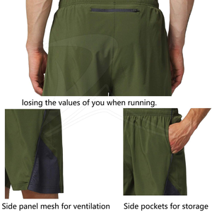 Men's Casual Gym Workout Swim Shorts <b>Drawstring</b> Closure Breathable Canvas 100% Cotton Waterproof Wholesale Heat-Transfer Printed - Product Image 5