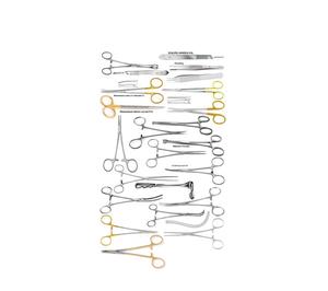 Ensemble d'instruments chirurgicales, appareil urinoir abdominal et général, pour femmes - Product Image 1