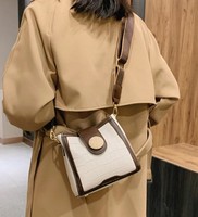 PHOENIX FASHION 2021 Nouveau design Sac seau en cuir PU à motif animal - Blanc Mode féminine