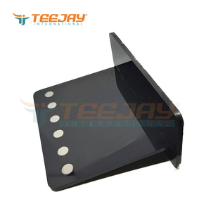 Black Magnetic <b>Acrylic</b> Tweezer Display Stand for 6 tweezers with Customized logo Eyelash Eyebrow Tweezer display stand - Product Image 6