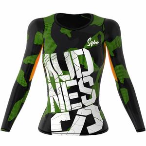 2021 Best <b>Bjj</b> <b>Rashguard</b> Custom Stretch OEM Printed <b>Rashguard</b> for Men Women Unisex Adults - Product Image 6