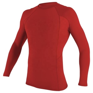 Rash-guard uni à manches longues pour hommes - Product Image 3