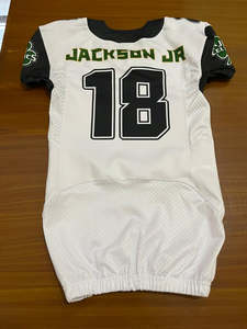 Uniformes de football de l'équipe américaine, ensemble de 12 panneaux pro à sublimation, en sergé, maillots et pantalons intégrés - Product Image 3