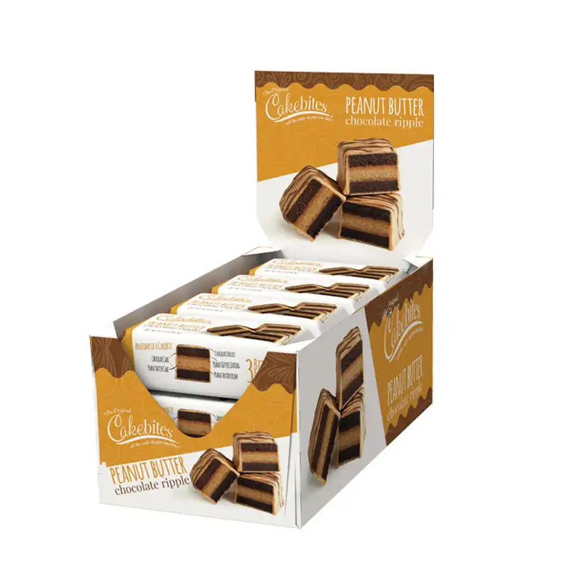العرف نقطة بيع طعام كرتون/الشوكولاتة عداد أرفف عرض لترويج سوبر ماركت