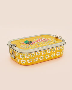 <b>Kids</b> oval <b>bento</b> single wall stainless steel food multi layered 500ml two layers <b>lunch</b> <b>box</b> tiffin - Product Image 4