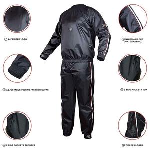 Sauna Suits Best Thermal Body Care Plus Size Sauna Suit Unisex Training Fitness Sets Women Adjustable Weight Loss Boxing Sw - Product Image 6