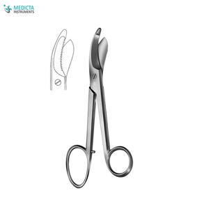 Tijeras de vendaje Bruns, Cuchillas dentadas de 24cm, quirúrgicas generales - Product Image 4