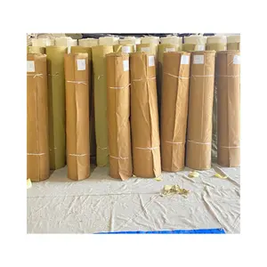 Tecido revestido de lona, 500 gsm 22oz 1.5m de largura resistente à prova d'água encerado para caminhão de tenda verde marrom cáqui preto