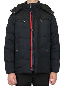 Chaqueta acolchada de invierno a la moda para hombre, nuevo diseño, transpirable, con calefacción, bombardero de burbujas, abrigo vaquero, acolchado cálido, chaleco acolchado con cuello levantado - Product Image 2