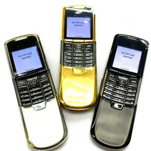 ขายดีคลาสสิกหรูหราปลดล็อกเดิม Slider น่ารักโทรศัพท์มือถือกล้อง GSM 3G ขายส่งโทรศัพท์มือถือ 8800 Classic สําหรับ Nok