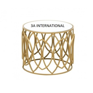 Mesa de centro de cristal, mesa de centro de último diseño, accesorios de muebles usados para el hogar, mesa de centro de cristal de Metal decorativa - Product Image 2