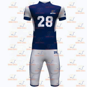 Manga corta Nuevo diseño Sublimación Uniforme de fútbol americano Transpirable Tallas grandes Característica - Product Image 1