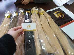 100% russe remy extension de cheveux humains de qualité supérieure cheveux en vrac à vendre prix de gros usine - Product Image 6