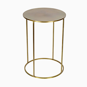 Sheet Top Round Metal Side <b>Table</b> Use Room Modern Round Made in India Top All Office Home Room Restaurant Super Market 2023 Best - Product Image 1