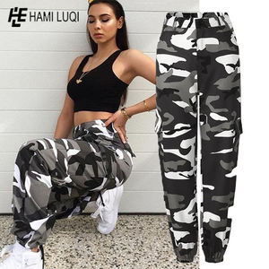 ชุดออกกำลังกายสองชิ้นผ้าลูกฟูกพิมพ์ลายพรางสำหรับยิมกางเกงวิ่ง - Product Image 5