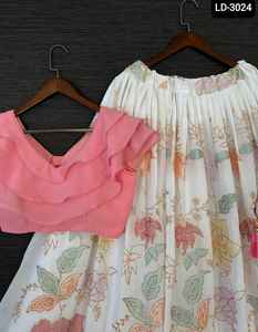 Fancy Georgette Embroidery Sequence Work and Thread Work for Women Party Wear Fancy Readymade Georgette Blouse for Ladies Wear - Product Image 3