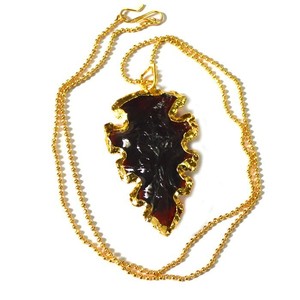 Collier avec boutons de flèche, au style américain classique et galvanisé, de meilleure qualité, à bas prix - Product Image 1