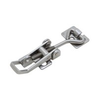 Loquet à bascule réglable en acier inoxydable et en fer avec emballage pour quincaillerie de meubles et armoires