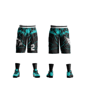 Pantalones Cortos Deportivos de Verano 2026, Cintura Elástica, Estilo Americano Personalizado, Malla de Algodón, Casuales, para Correr y Ciclismo, Gran Venta - Product Image 6