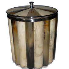 Seau à glace en corne naturelle avec incrustation en acier inoxydable au meilleur taux à vendre et articles de fête polis de la meilleure qualité à vendre - Product Image 6