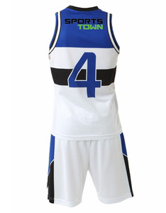 Uniforme de baloncesto unisex 100% poliéster sin mangas antibacteriano totalmente sublimación personalizado XXL XXXL conjunto transpirable de talla grande - Product Image 1