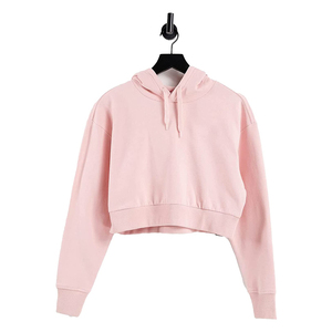 Sudadera con capucha personalizada para mujer, Top corto con letras de neón, primavera 2021 - Product Image 1