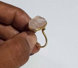 Latest Design <b>Silver</b> <b>Ring</b> for Sale Aura Healing Jewelry for Christmas Day Gift <b>With</b> 15mm Size <b>Stone</b> New Arrival Jewelry - Product Image 2