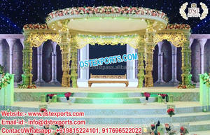 Dandie — socle de mariage en bois doré, goupille de bollyder, pour un mariage indien, Jodha Akbar, 2020 - Product Image 2