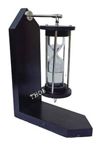 Nautical Sand Timer Black Wooden Books Library <b>Office</b> Desk <b>Decor</b> Collectible Bookends - Product Image 3