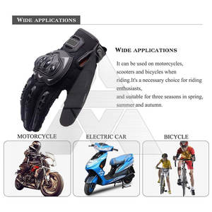 Gants de course en cuir respirant de haute qualité avec dragonne réglable Logo personnalisé pour les sports d'été unisexes - Product Image 3