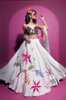 Lehenga de styliste avec paillettes, livre de shopping en ligne pour femmes, mariage et occasions spéciales, style indien