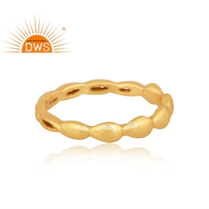 Handmade Bezel Setting Statement Band <b>Ring</b> for Women's Gift <b>Brass</b> Wedding & Party Fashion Jewelry - Product Image 3