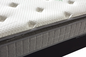 Matelas en mousse à mémoire de forme Chiland en tissu de bambou 160x200 avec surmatelas, fabricant de matelas en mousse à mémoire de forme - Product Image 6