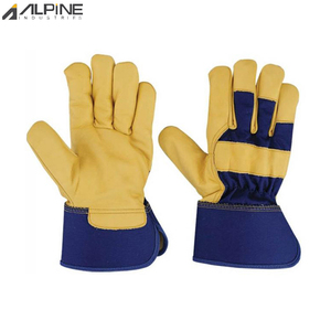 Gants de jardinage canadiens Rigger Gants de transport confortables Vente en ligne Gants de travail en cuir Pakistan Alpine Industries AG-40193 - Product Image 2