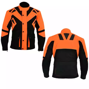 High Quality Men and Women's Motorbike Jacket with Front Logo Placement - Product Image 4