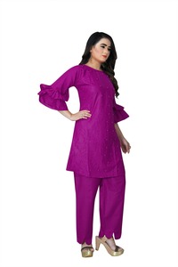 Kurtis señoras algodón Reyon mujeres Anarkali último diseño de moda listo para usar precio bajo con Dupatta Jackate vestido indio venta al por mayor Apparelgarment - Product Image 3