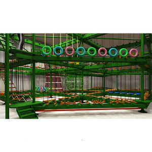 Parcours de cordes de haute qualité en Chine avec <span class=keywords><strong>tyrolienne</strong></span> Sky Fly Line pour adultes - Product Image 6