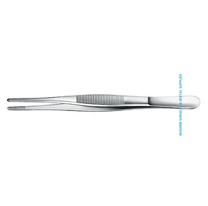 Standard Dressing Forceps No Teeth Medium Wide 11 cm Surgical Instruments Manufacturer and Exporter - Product Image 4