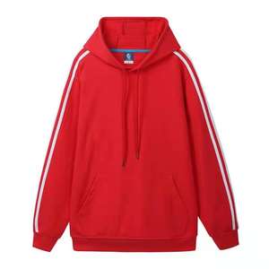 High Quality <b>Men's</b> <b>Hoodie</b> 100% Cotton Pullover With Sublimation Custom Design Fleece Fabric 3D Printed Pattern Embroidered Logo - Product Image 5