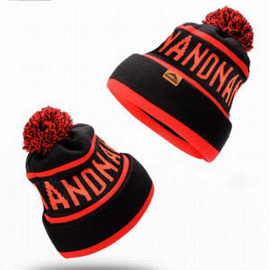 NUEVO DISEÑO 2021 Gorro Holgado de Punto para Mujer - Gorras Coreanas de Acrílico Coloridas con Pompón - Product Image 6