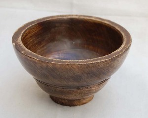 ชามซุปทำจากไม้แกะสลักขอบและใช้ในบ้านและโรงแรมจานกลมทำจากไม้ที่เป็นมิตรต่อสิ่งแวดล้อมยั่งยืน - Product Image 3