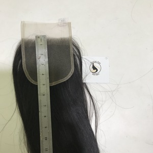 Cabello 150% humano liso y suave, 5x5 HD, cierre de encaje, 100% densidad, venta al por mayor - Product Image 3