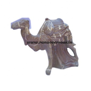 Estatua de Metal de aluminio para decoración del hogar, restaurante, oficina, Hotel y escuela, Camel - Product Image 1