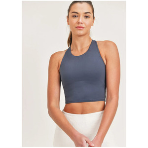 เสื้อครอป SUNRISE คุณภาพสูงแบบสั่งทำพิเศษ พร้อมบราในตัว - Product Image 1