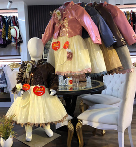 ชุดเดรส Koti หนังสำหรับเด็กผู้หญิงชุดปาร์ตี้แฟนซีดีไซน์ใหม่ชุดปาร์ตี้แฟนซี - Product Image 2